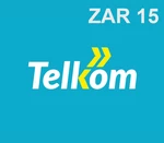 Telkom 15 ZAR Mobile Top-up ZA