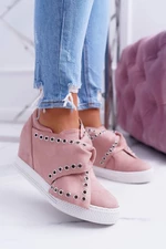 Women's sneakers pink LU BOO Margo