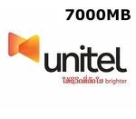 Unitel 7000MB Data Mobile Top-up LA