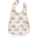 Kikkaboo Savanna Pattern podbradníček 4 m+ Pink 1 ks