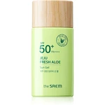 The Saem Jeju Fresh Aloe Sun gel na opalování s aloe vera SPF 50+ 50 g