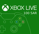 XBOX Live 100 SAR Prepaid Card SA