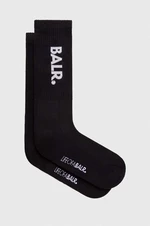 Ponožky BALR. 2-pak pánske, čierna farba, B10037