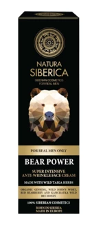 Natura Siberica Men Super intenzivní krém proti vráskám Medvědí síla 50 ml