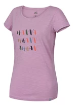 Women's T-shirt Hannah SILENA pink lavender