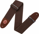 Levys MSSC4-BRN Signature Series 3" Heavy-weight Cotton Bass Strap Brown