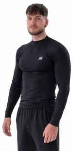 Nebbia Functional T-shirt with Long Sleeves Active Black XL Fitness tričko