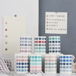 Zoecor Washi Tape 60mmx3m Base Element Decorative Adhesive Tape Dot Masking Washi Tape скрапбукинг Student Scrapbooking Sticker