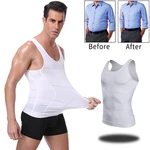 Men Slimming Body Shaper Waist Trainer Cincher Abdomen Tummy Control Shapewear Vest Modeling Underwear Corrective Posture Corset