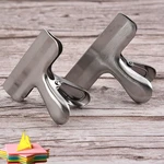 10pcs Convenient Stainless Steel Clamps Strong Grip For Secure Sealing Sturdy Non-slide Sealing Clip