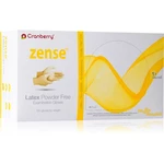 Cranberry Zense Natural latexové nepudrované rukavice velikost S 50 ks