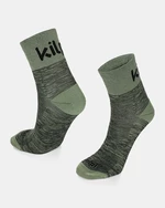 Unisex běžecké ponožky Kilpi SPEED-U Tmavě zelená