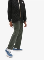 Green Women's Trousers with VANS Pockets - Womens