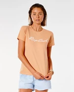 T-Shirt Rip Curl SCRIPT STANDARD TEE Dusty Coral