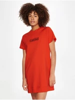 Oranžová dámská noční košile Calvin Klein Underwear - Dámské