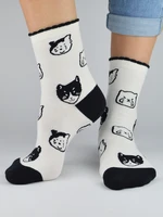 NOVITI Woman's Socks SB048-G-03