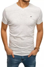 Light gray men's T-shirt RX4461