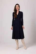 BeWear Woman's Dress B266 Navy Blue