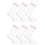 6PACK socks Hugo Boss high white