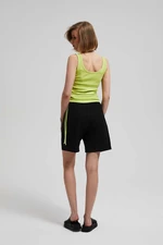 WOMAN SHORTS L-SH-4022 BLACK