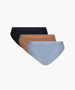 Women's Panties ATLANTIC Sport 3Pack - Dark Beige/Dark Blue/Pastel Blue
