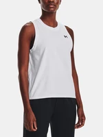 Under Armour Tank Top UA Essential Cttn Strch Tank-WHT - Women
