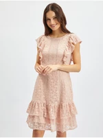 Orsay Starorůžové dámské krajkové šaty - Dámské