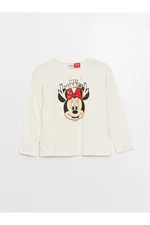 Dívčí tričko s dlouhým rukávem a potiskem Minnie Mouse od LC Waikiki Dívčí tričko s dlouhým rukávem a potiskem Minnie Mouse od LC Waikiki