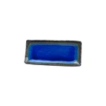 Niebieski półmisek ceramiczny MIJ Cobalt, 29x12 cm