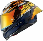 Nexx X.R3R Glitch Racer Orange/Blue L Casca