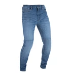 Pánské moto kalhoty Oxford Original Approved Jeans CE Slim Fit sepraná světle modrá  34/30