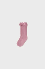 Ponožky pre bábätká Mayoral ružová farba