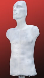 Strelecký terč 3D Real Target® – Biela (Farba: Biela)