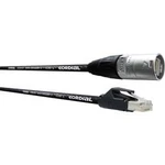 Síťový kabel RJ45 Cordial CSE 5 NH 5, CAT 5e, S/UTP, 5.00 m, černá