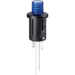 Tlačítkový spínač TRU COMPONENTS TC-R13-529BLBL, 250 V/AC, 0.5 A, černá, 1 ks
