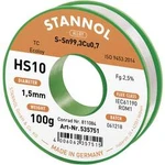 Cínová pájka Stannol HS10 2510, Sn99Cu1, Ø 1,5 mm, 100 g