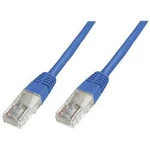 Síťový kabel RJ45 Digitus DK-1511-050/B, CAT 5e, U/UTP, 5.00 m, modrá