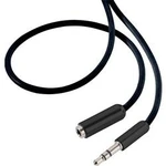 Jack audio prodlužovací kabel SpeaKa Professional SP-7870688, 1.00 m, černá