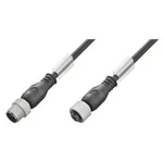Upravený zástrčkový konektor pro senzory - aktory Weidmüller SAIP-M12GM12G-4-7.5U 1108840750 zástrčka, rovná, zásuvka, rovná, 7.50 m, 1 ks