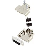 Sada D-SUB zásuvková lišta TRU COMPONENTS TCD45PKM15DMSK, 45 °, pólů 15, pájecí kalíšek, 1 ks