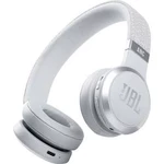 Bluetooth® Hi-Fi sluchátka On Ear JBL Harman LIVE 460 NC JBLLIVE460NCWHT, bílá