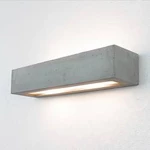 Venkovní nástěnné osvětlení Lichterlebnisse 9721 9721, E27, beton, betonově šedá