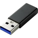 Adaptér USB 3.0 Renkforce [1x USB 3.1 zástrčka A​ - 1x USB-C™ zásuvka] černá