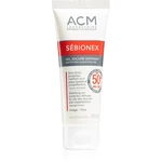 ACM Sébionex SPF 50+ zmatňující pleťový gel 40 ml