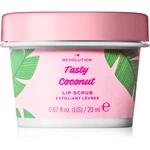 I Heart Revolution Tasty Coconut peeling na rty s kokosovým olejem 20 ml