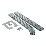 Kabelový můstek Bachmann 930.022, (d x š x v) 750 x 55 x 22 mm, stříbrná, 1 ks