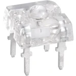 LED dioda hranatá s vývody Vishay, TLWR7600, 70 mA, 7,6 mm, 2,2 V, 30 °, červená, TLWR 7600