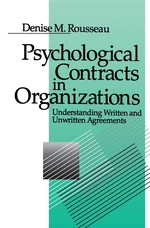 Psychological Contracts in Organizations