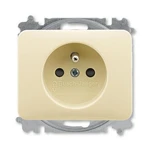 ABB Alpha exclusive zásuvka slonová kost 5519B-A0235722G s clonkami