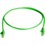 Síťový kabel RJ45 Telegärtner L00000A0289, CAT 6, U/UTP, 1.00 m, zelená